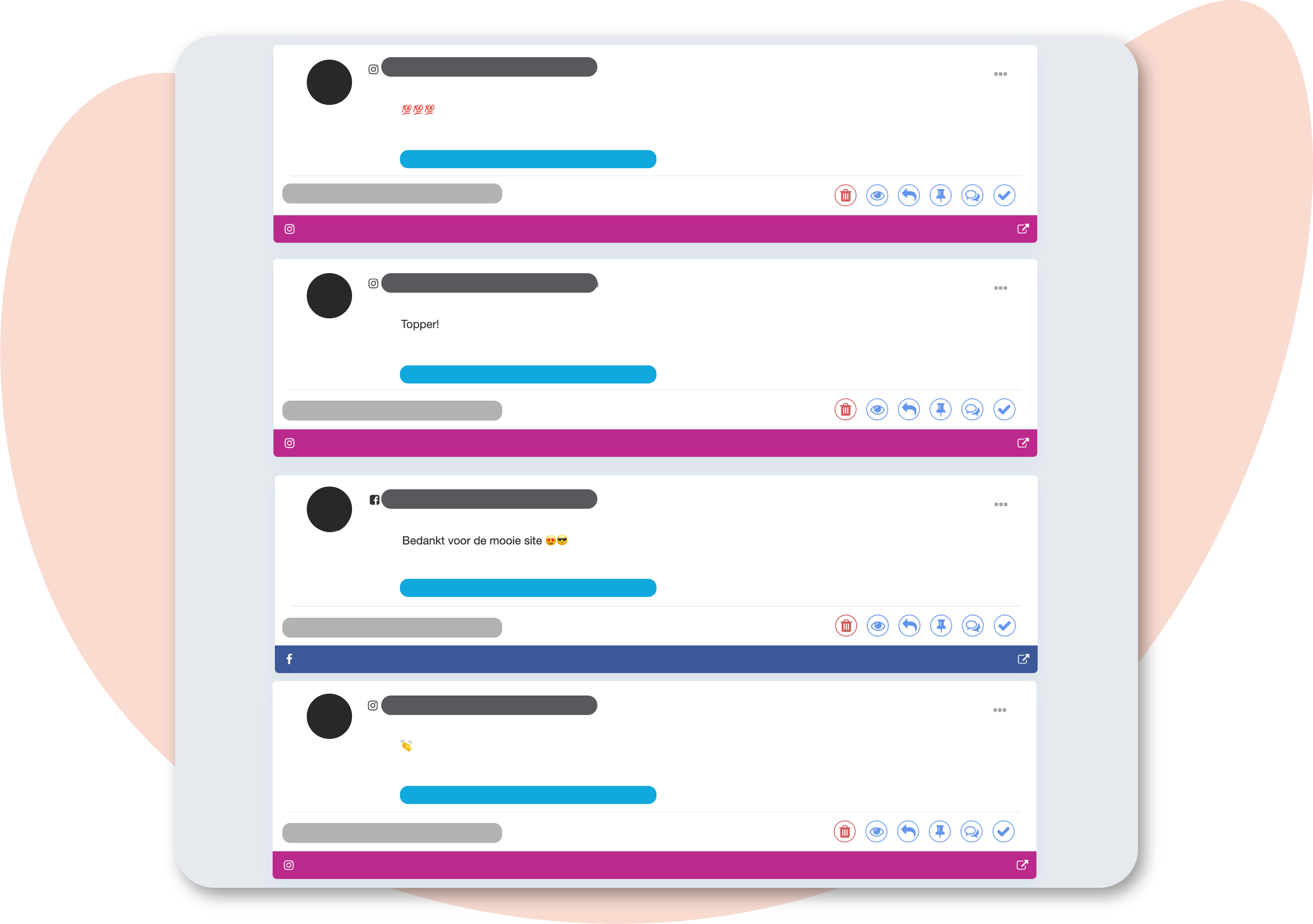 Social Media Management in Fellow beheren