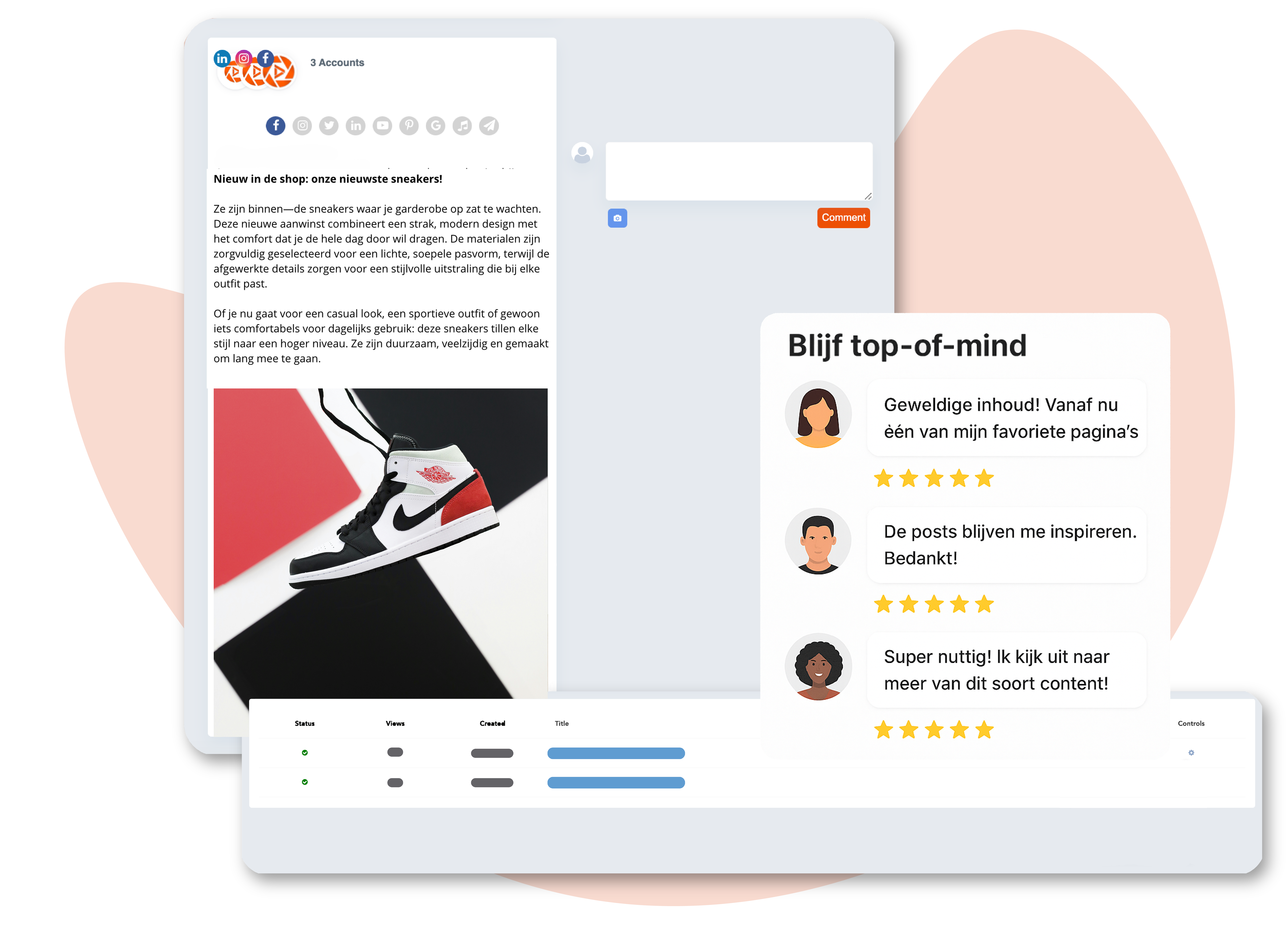 Publiceren en inplannen met Fellow Social Media Planner
