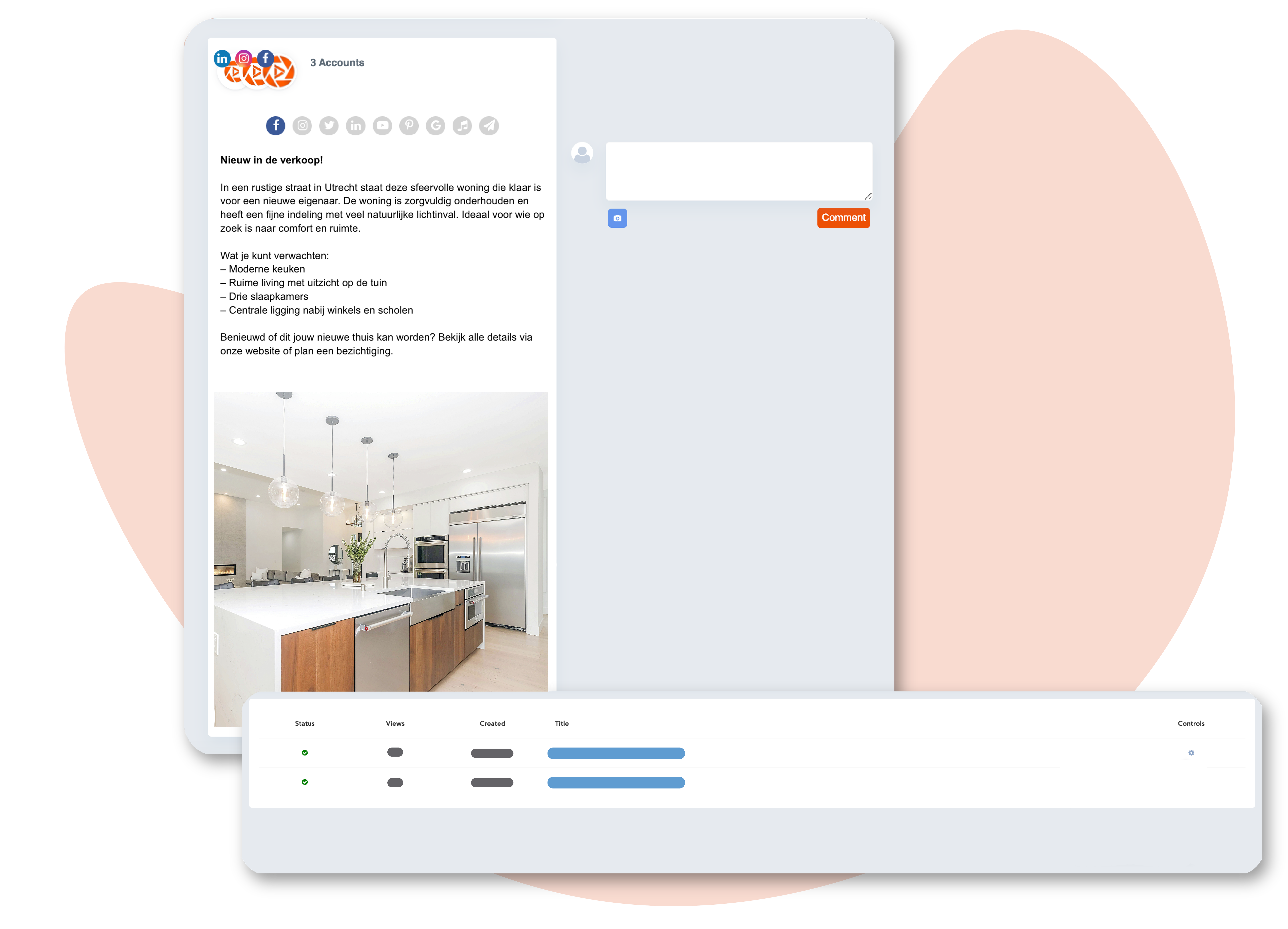 Publiceren en inplannen met Fellow Social Media Planner