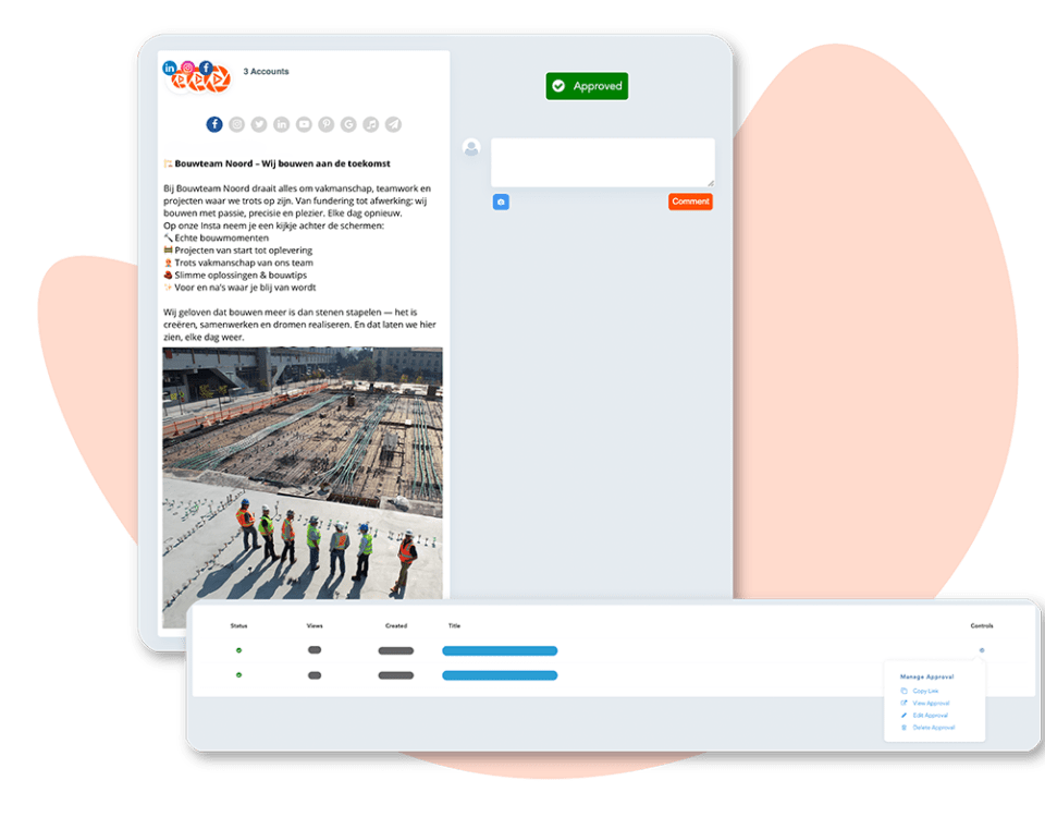 social media voor bouw en infra