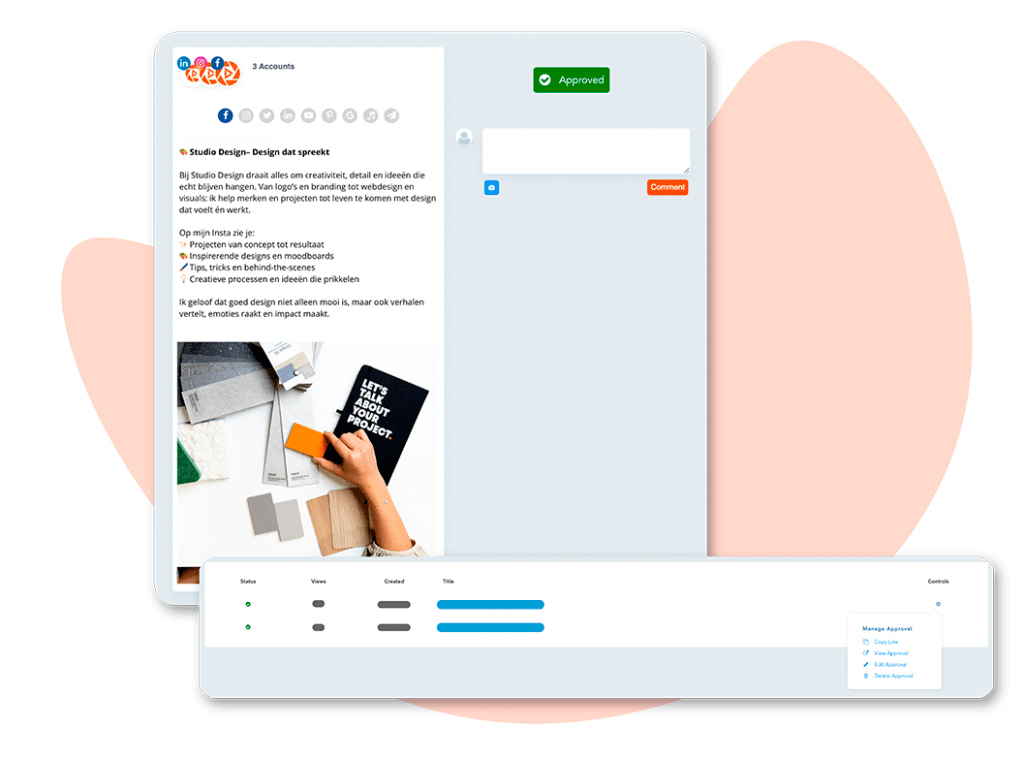 Publiceren en inplannen met Fellow Social Media Planner